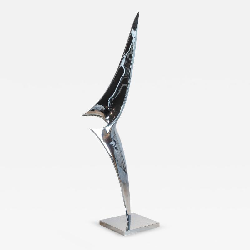 Katz Studio Alata Celesti Mirror Polished Stainless Steel Sculpture by Katz Studio