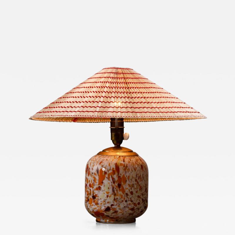 Kauklahti Glassworks Glass table lamp