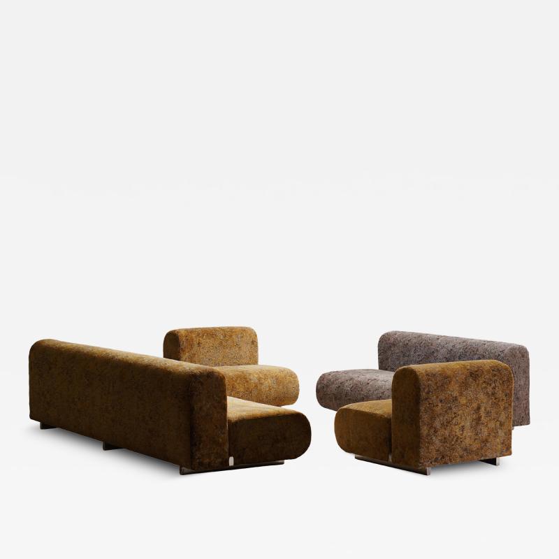 Kazuhide Takahama Kazuhide Takahama Exceptional Suzanne Sofas Set Gavina Edition 1965