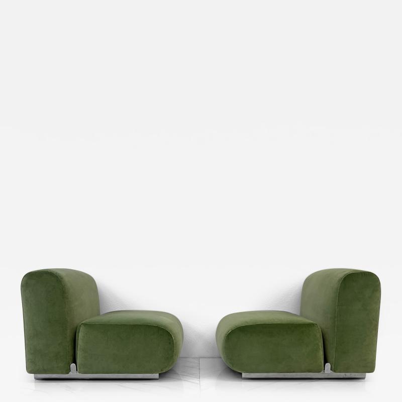 Kazuhide Takahama Kazuhide Takahama Suzanne Lounge Chairs a Pair Gavina SpA 1965