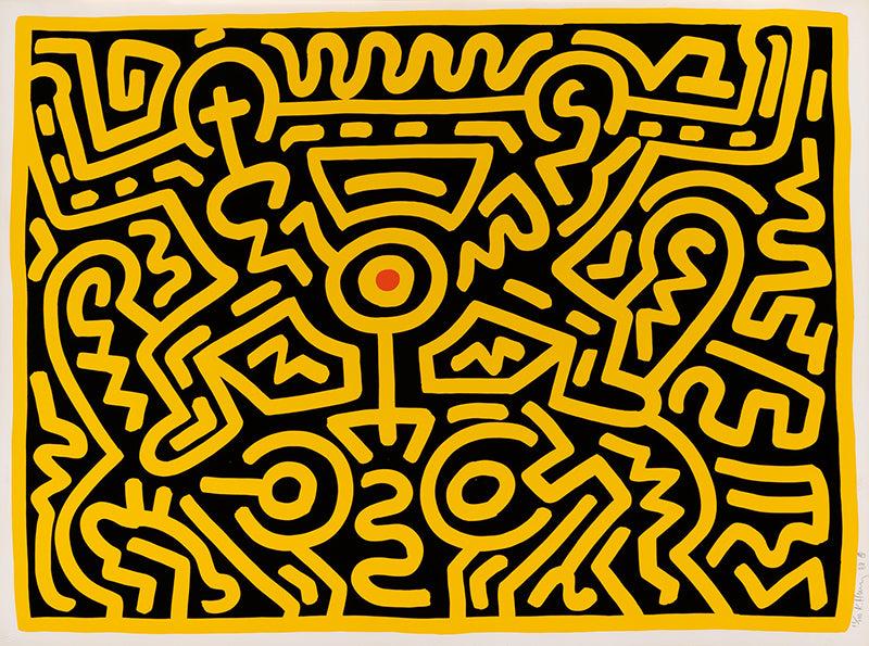 Keith Haring Growing 3 by Keith Haring