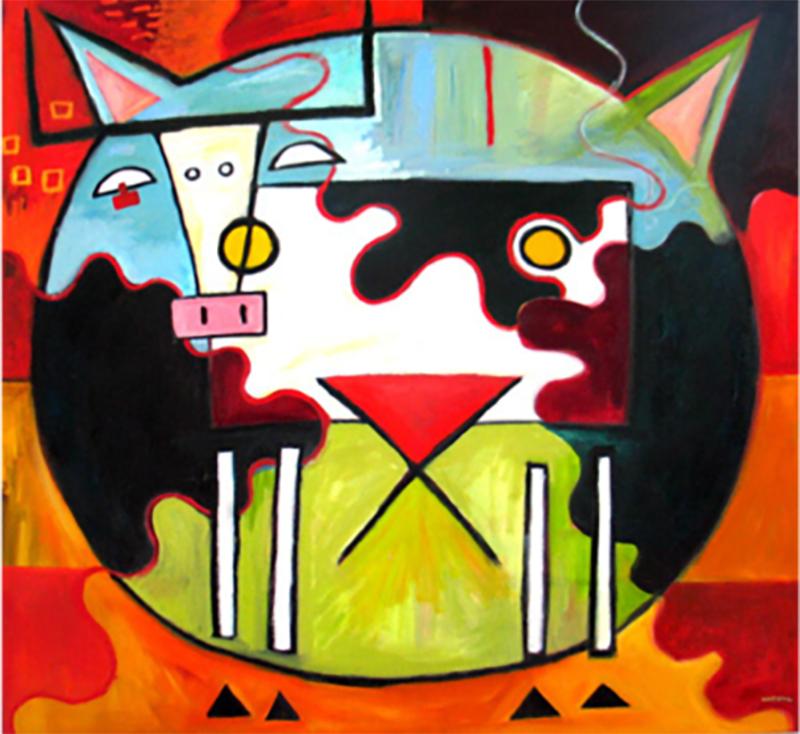 Keith Norval Kat Cow or Cow Kat 2013