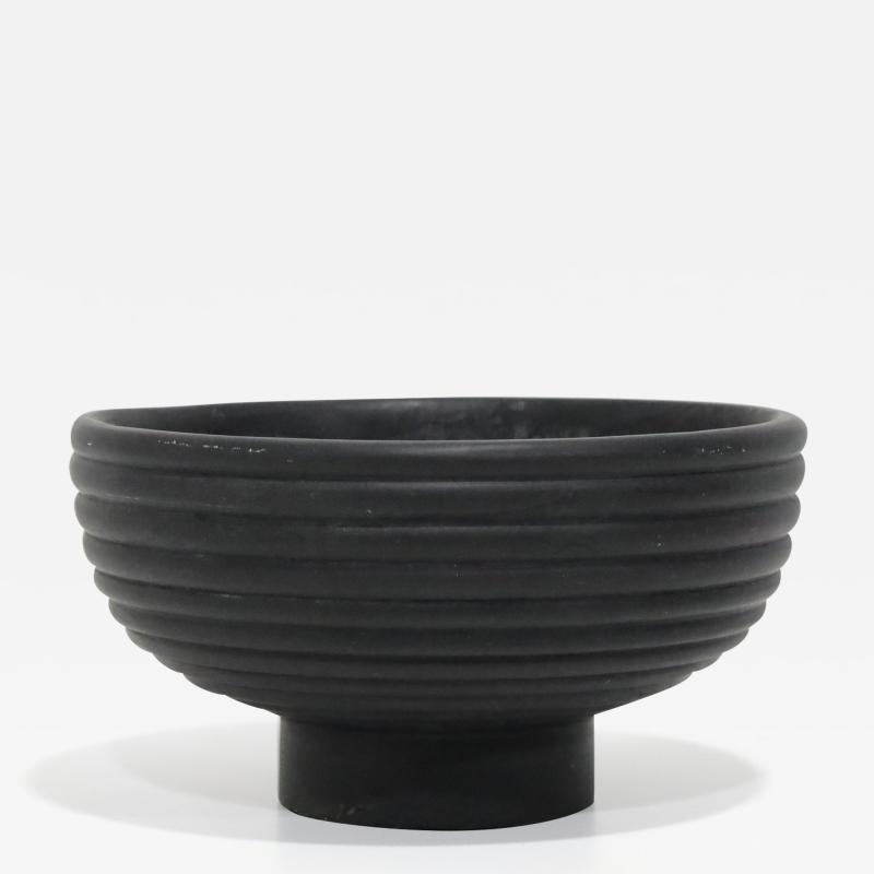 Kelly Wearstler Kelly Wearstler Laurel Bowl in Absolute Black Marble