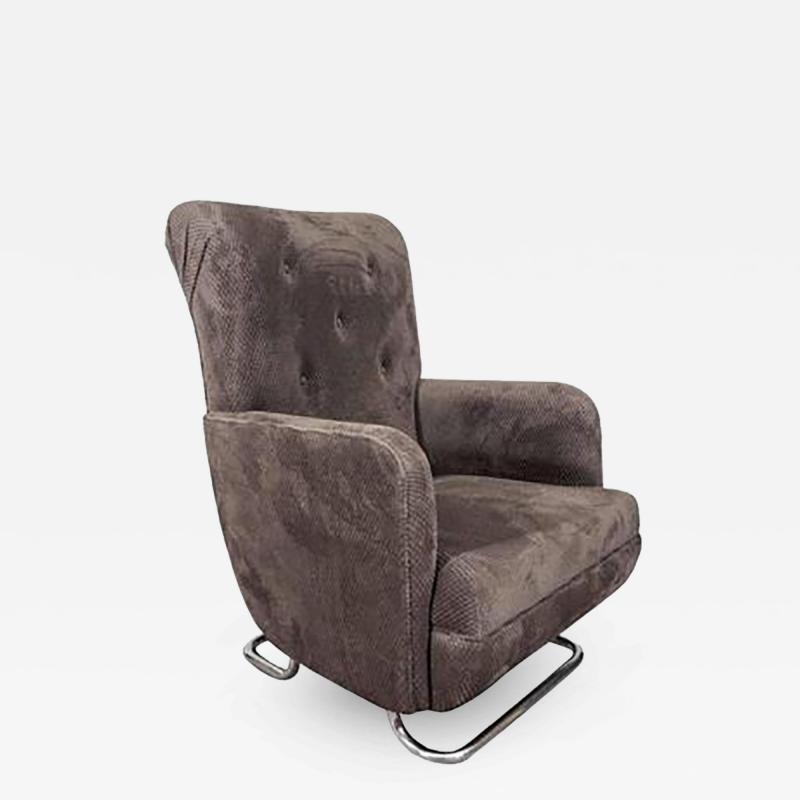 Kem Weber Extraordinary Modernist Kem Weber Lounge Chair