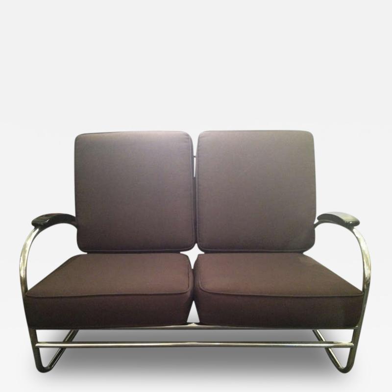 Kem Weber Kem Weber for Lloyd Art Deco Love Seat