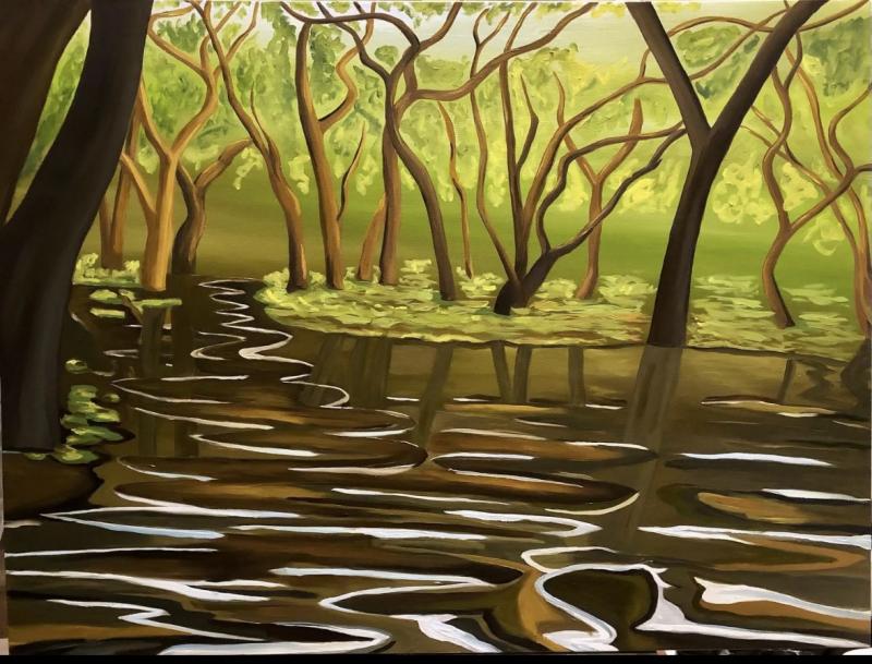 Ken Miller Where Water Meets Trees