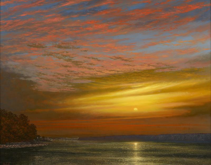 Ken Salaz Swan Song Sunset Sunset Over the Palisades