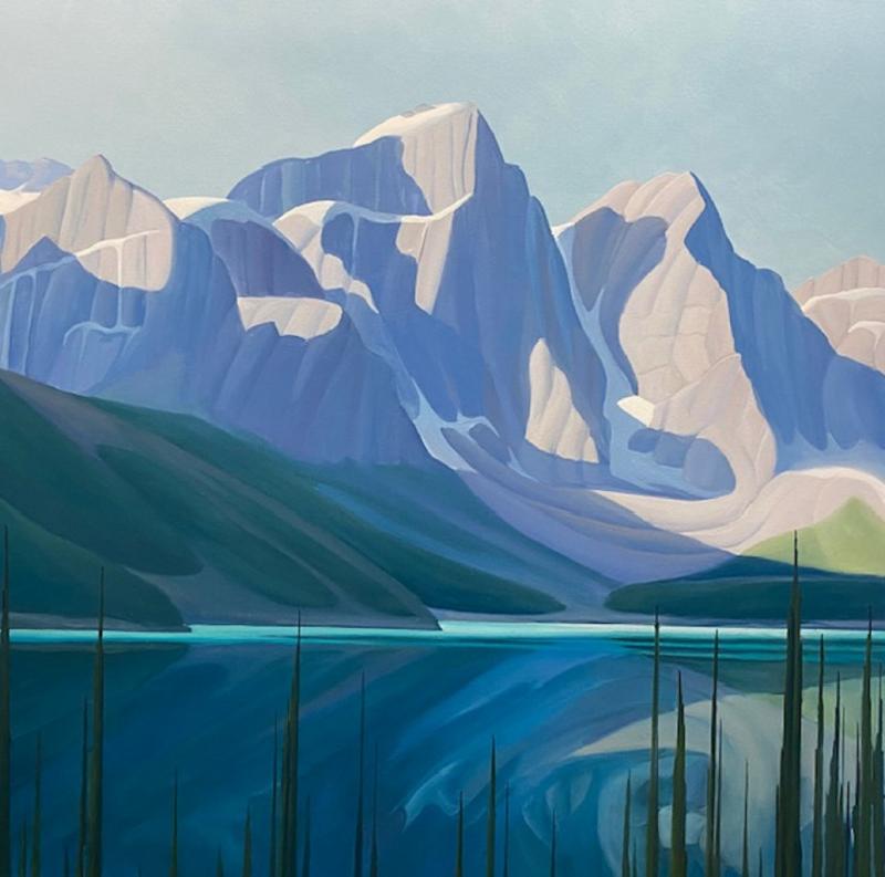 Kenneth Harrison Mountain Shadows Moraine Lake