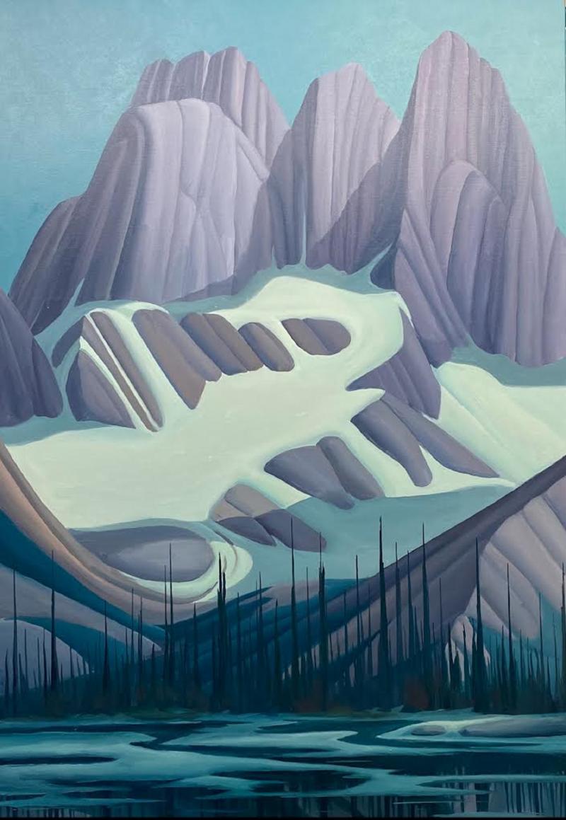 Kenneth Harrison Springtime in the Rockies Bugaboos