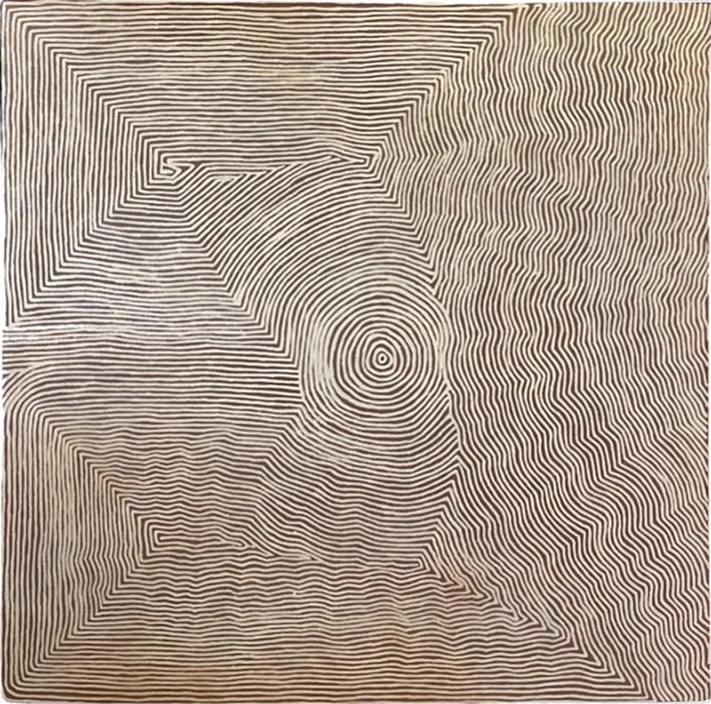 Kenny Williams Tjampitjinpa Contemporary Australian Aboriginal Painting by Kenny Williams Tjampitjinpa