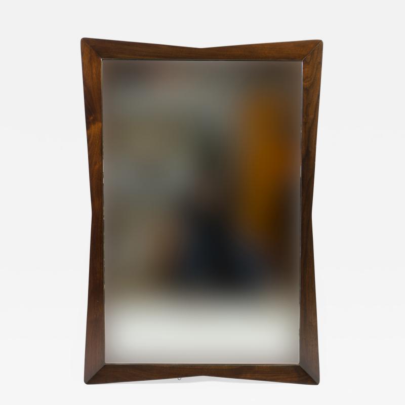 Kent Coffey Kent Coffey Rectangular Walnut Mirror