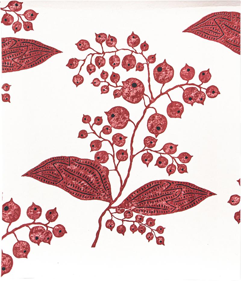 Kerry Joyce berries wallcoverings