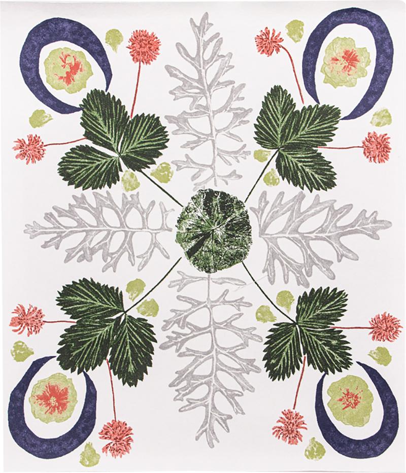 Kerry Joyce floral eclipse wallcovering