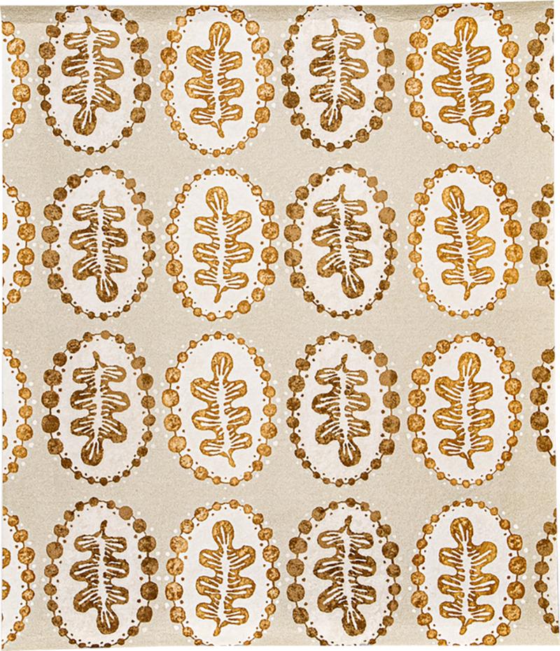 Kerry Joyce leaves pearls wallcoverings