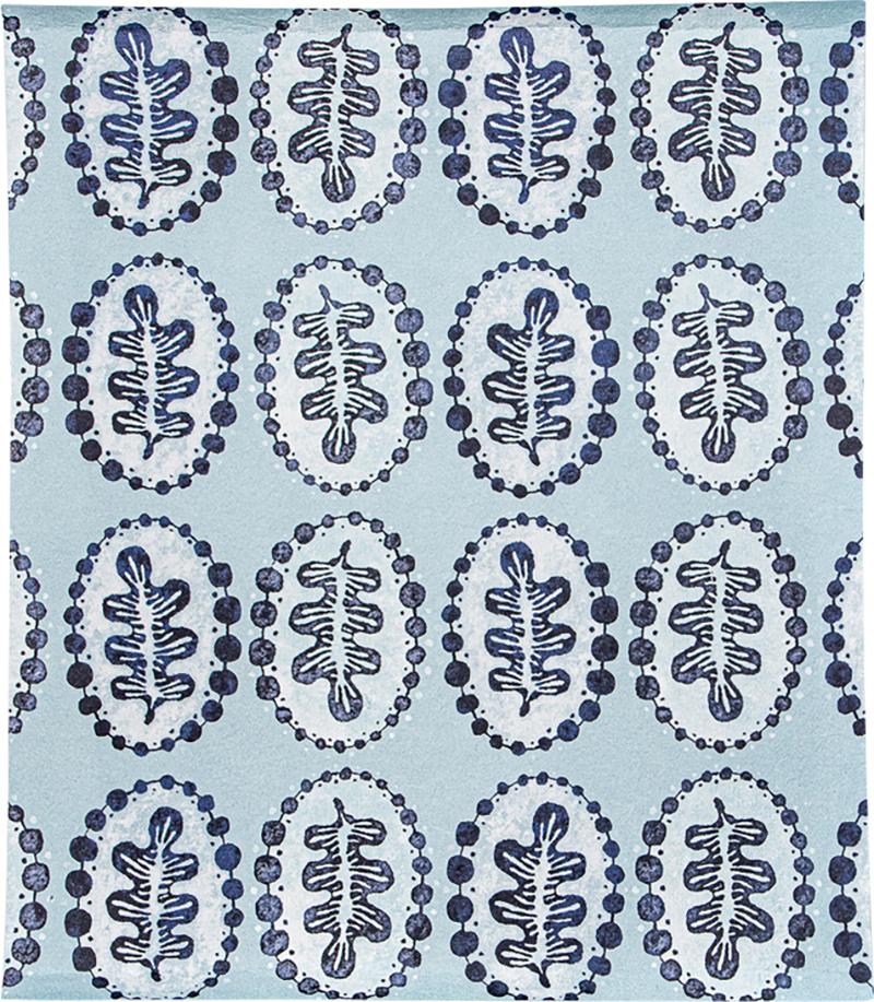 Kerry Joyce leaves pearls wallcoverings