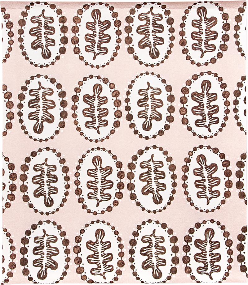 Kerry Joyce leaves pearls wallcoverings