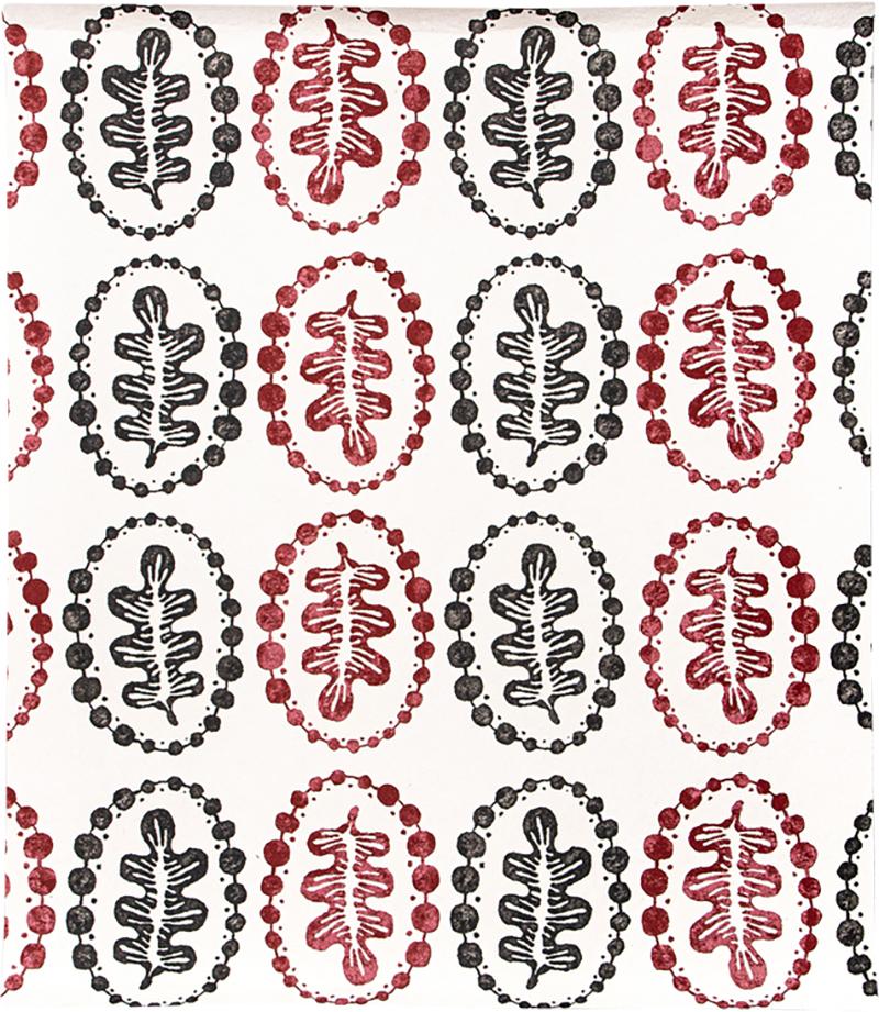 Kerry Joyce leaves pearls wallcoverings