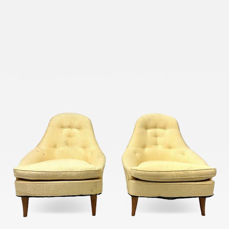 Kerstin H rlin Holmquist 1950s Pair of Kerstin Horlin Holmquist Lilla Eva Lounge Chairs