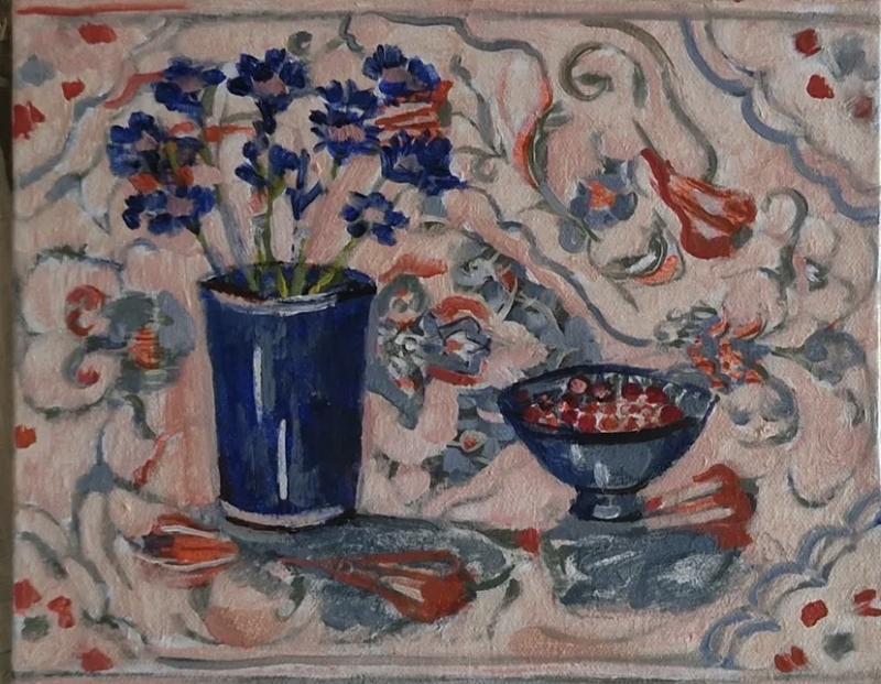 Ketevan Katcharava Blue Flowes