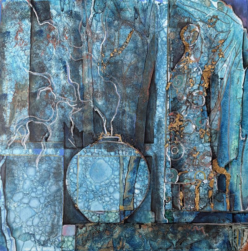 Keti Tedoradze In Blue