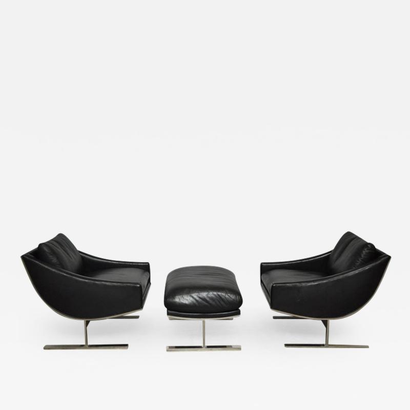 Kipp Stewart Kipp Stewart Arc Lounge Chairs for Directional