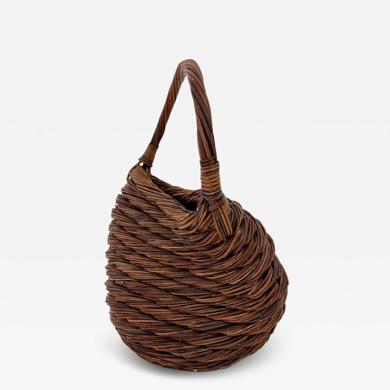 Klaus Titze Klaus Titze Sculptural Reeded Basket