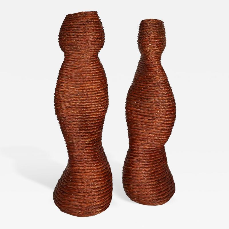 Klaus Titze Klaus Titze Sculptural Wicker Figures