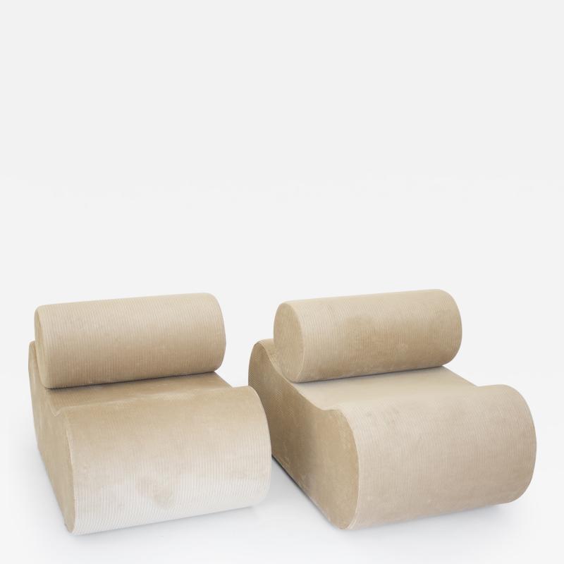 Klaus Uredat Klaus Uredat Corbi Modular Lounge Chairs for COR Pair