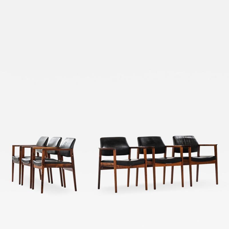 Knud Faerch Armchairs Model 358 Produced by Slagelse M belv rk