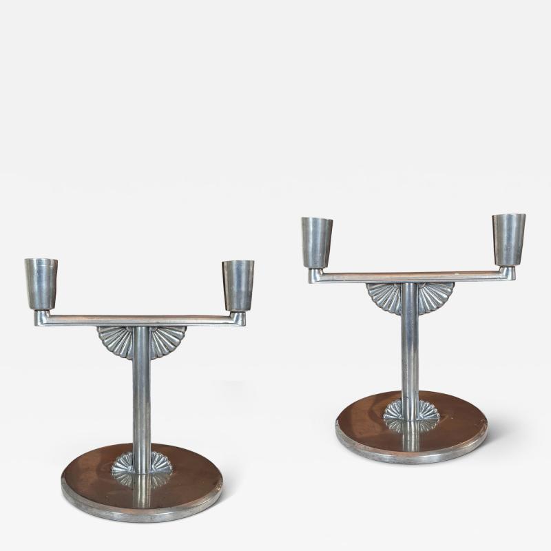 Knut Eriksson Pair of Candle Holders by Knut Eriksson