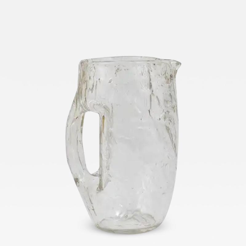Koloman Moser Koloman Moser Art Nouveau Glass Pitcher by Loetz Witwe Bohemia 1900s
