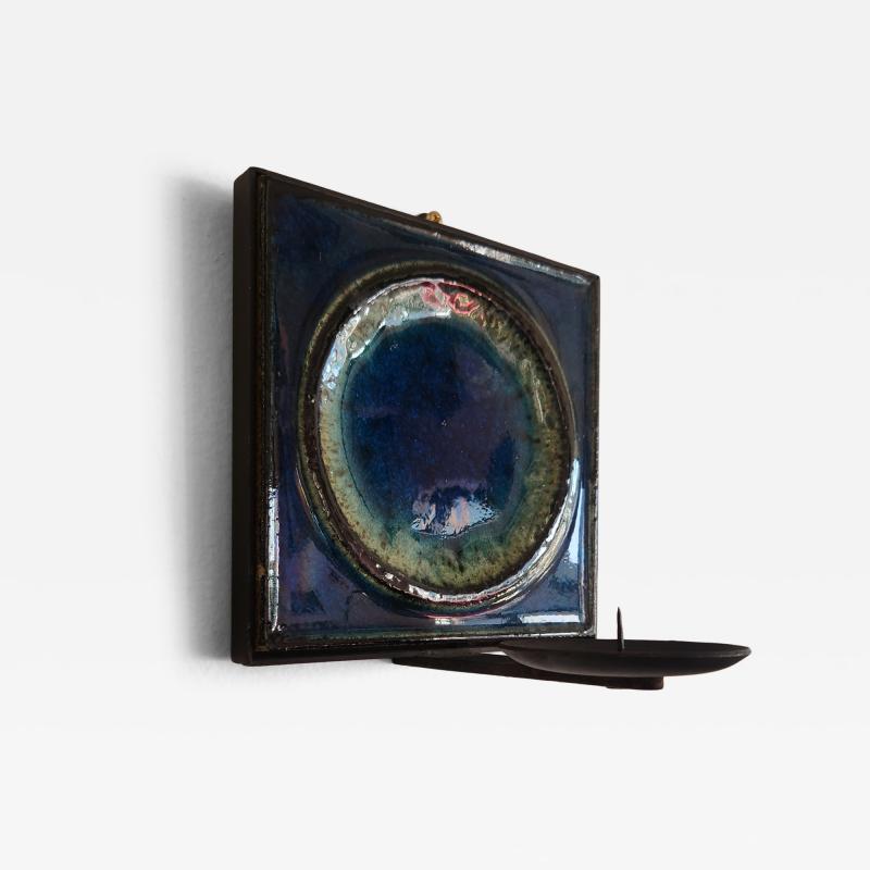 Konrad Galaaen Chamotte Wall Sconce by Konrad Galaaen Norway 1960s