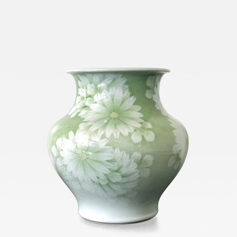 Kozan Makuzu Japanese Ceramic Vase by Makuzu Kozan
