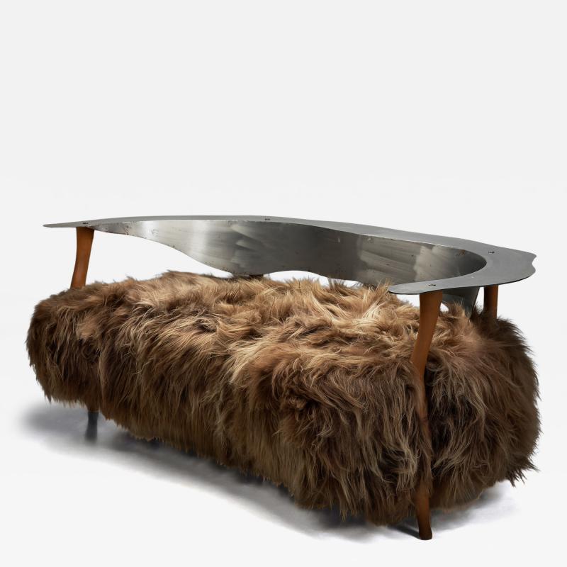 Kurt Beier Fantasy Sofa in Longhair Germany 1980s