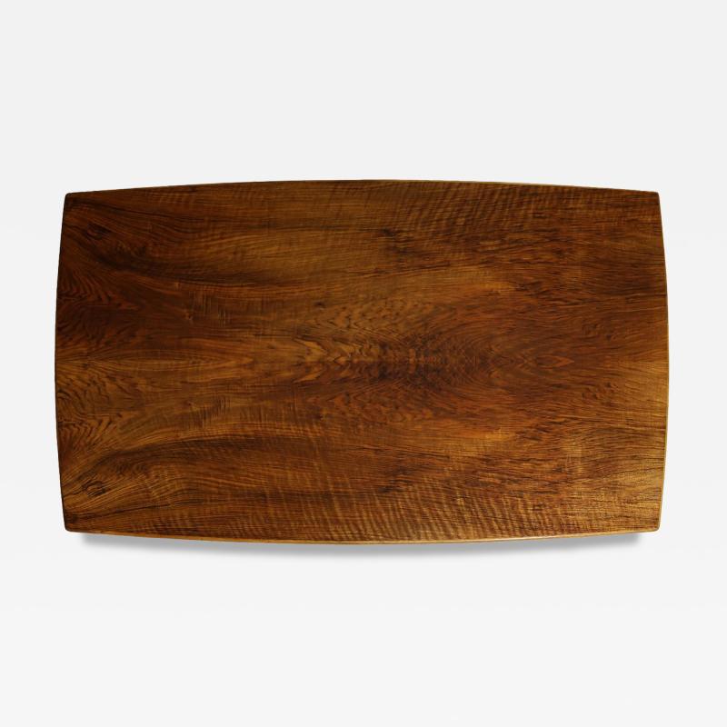 Kurt stervig Kurt Ostervig Kurt Ostervig Burled Walnut Dining Table with Eye catching Grain