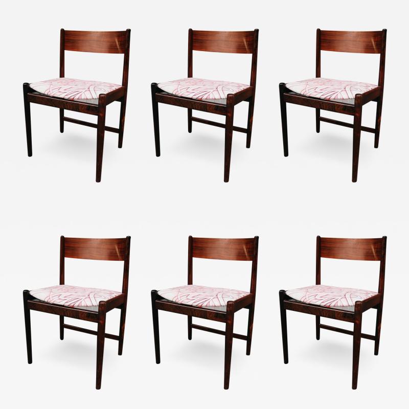 Kurt stervig Kurt Ostervig Kurt stervig Model 413 Rosewood Dining Chairs