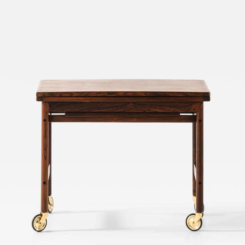 Kurt stervig Kurt Ostervig Trolley in Formica and Rosewood by Kurt stervig 1950s