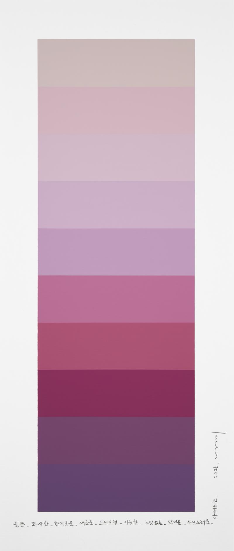 Kyong Lee Emotional color chart 262