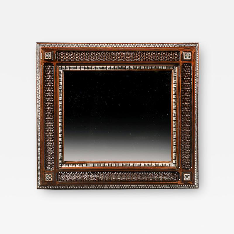 LARGE 19TH CENTURY ARTS AND CRAFT LIBERTY MOORISH MIRROR