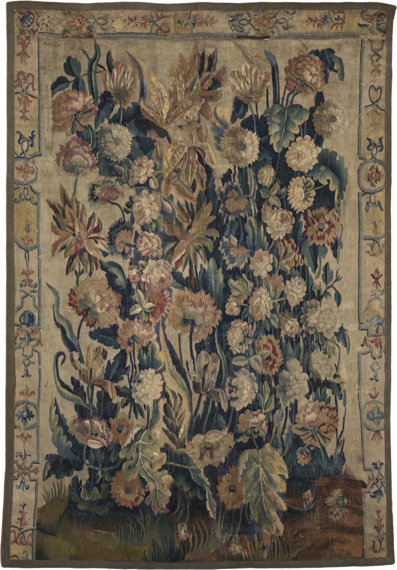 LATE 17TH CENTURY TAPESTRY PROBABLY BEAUVAIS