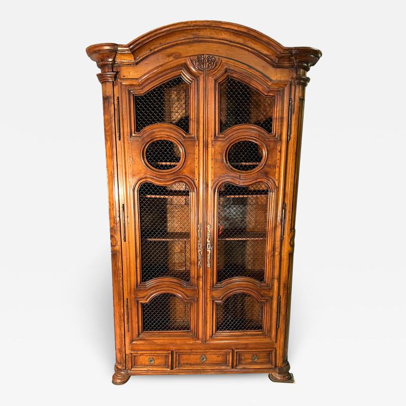 LATE 18TH CENTURY WALNUT LIBRARY