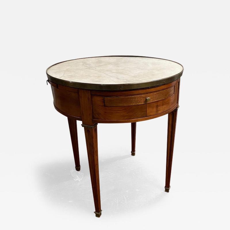 LOUIS XVI PERIOD MAHOGANY BOUILLOTTE TABLE