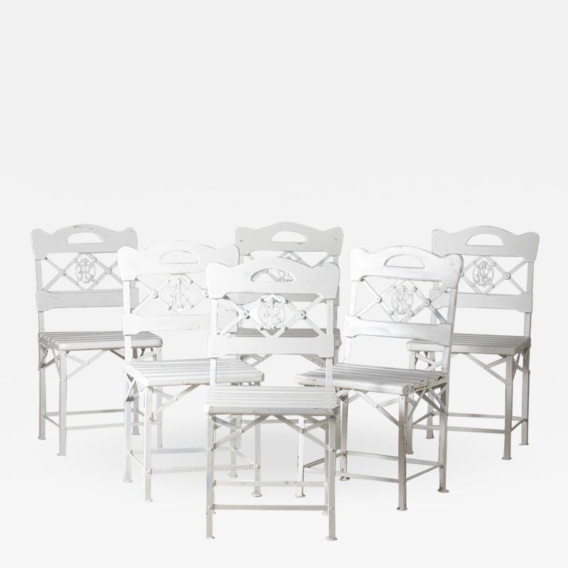 La Restauration garden chairs France circa 1880