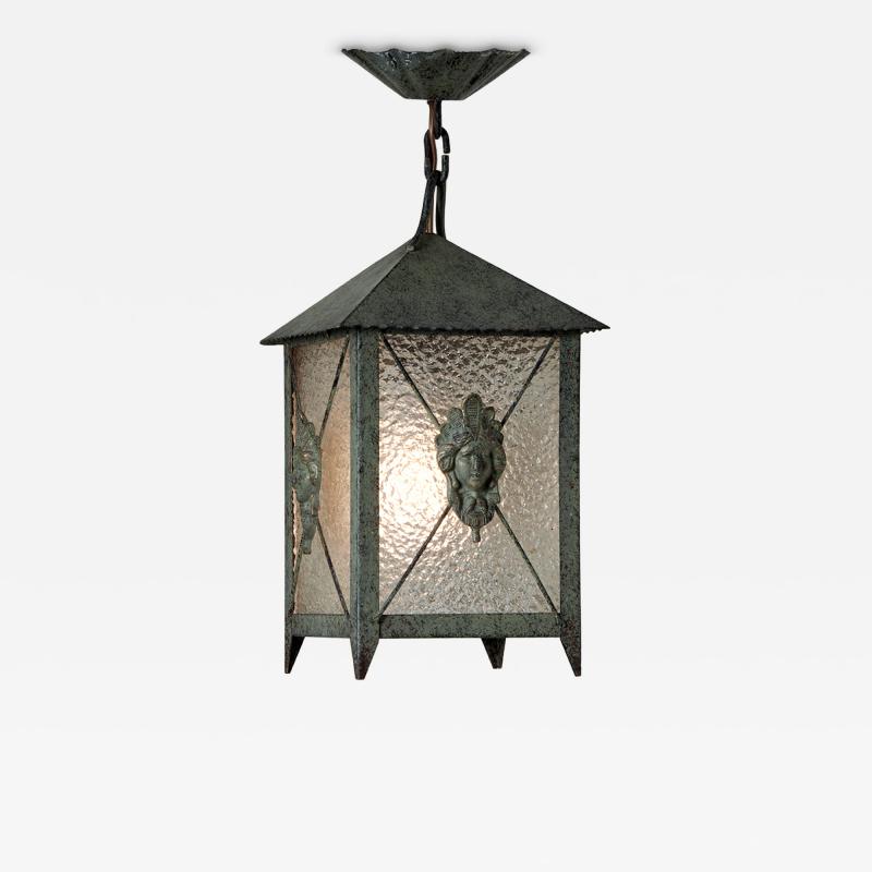 Lantern ceiling light Sweden circa 1940