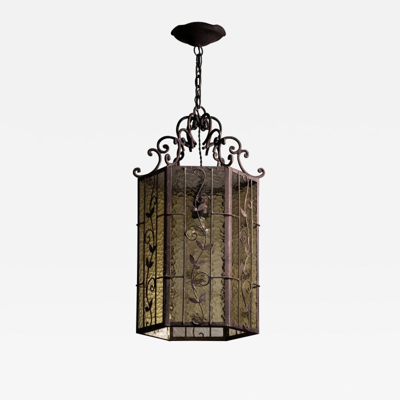 Lantern pendant lamp