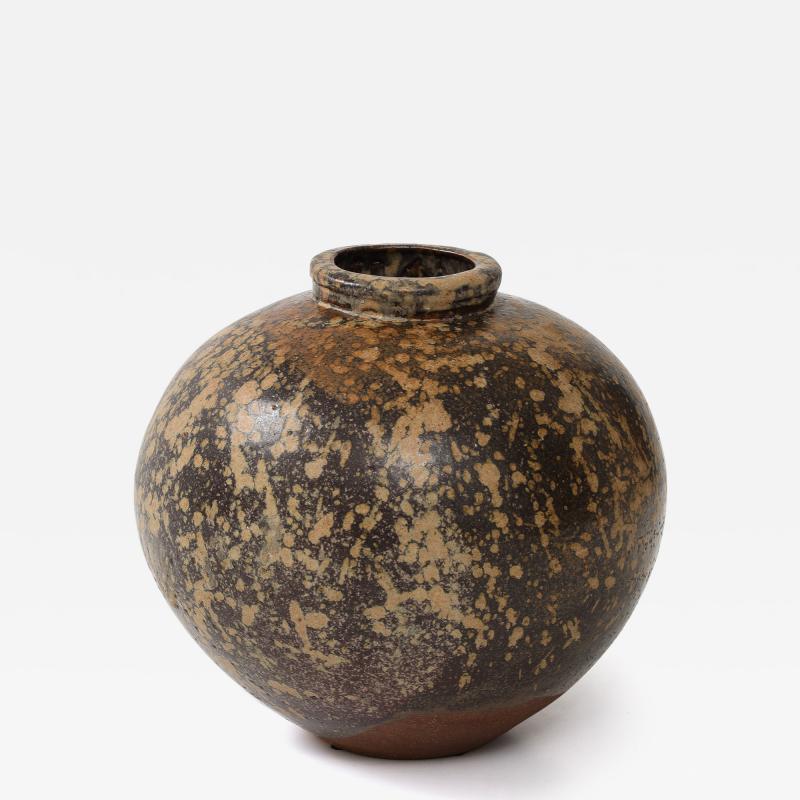 Large 1970s Pottery Vase By Judy Glasser