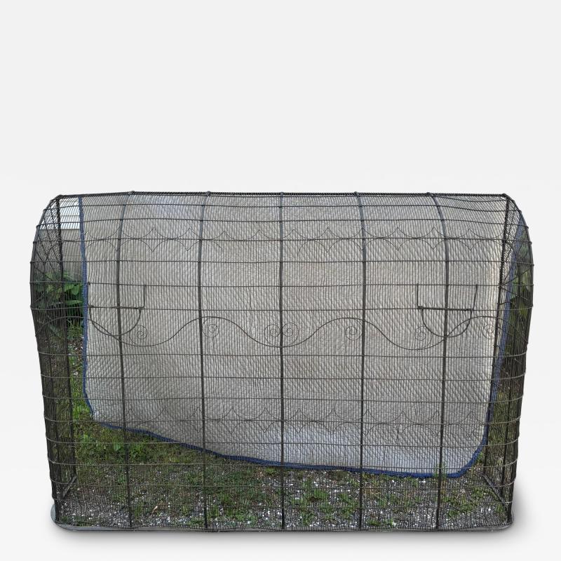Large American Wire Fireplace Screen