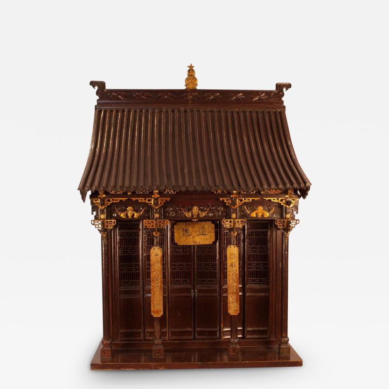 Large Ancestral Shrine China circa 1880