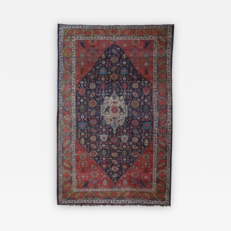 Large Antique Bidjar Carpet