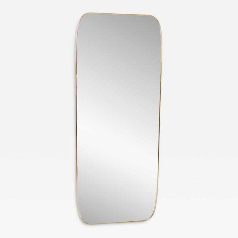 Large Brass Frame Mirror